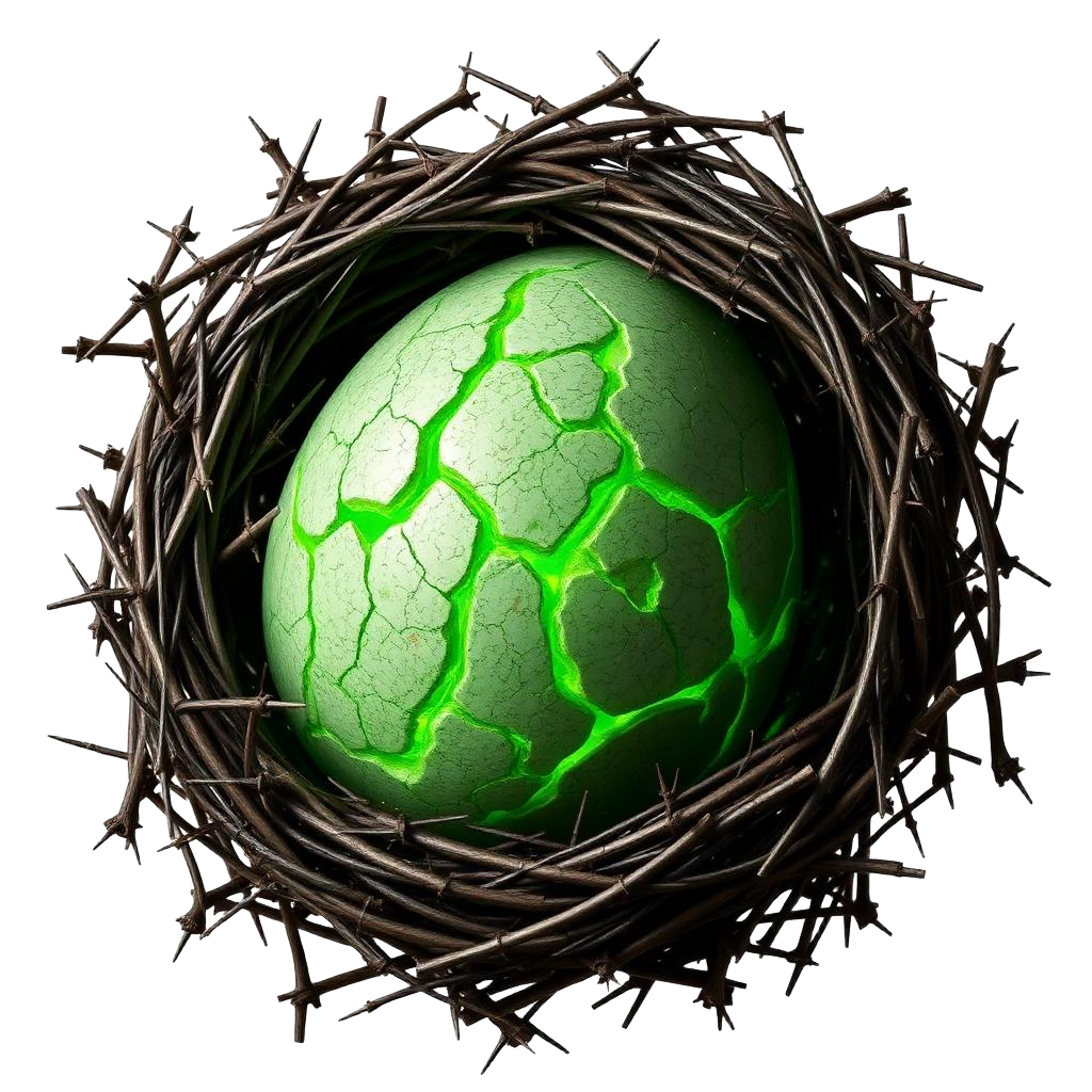 Bramble Thornking egg relic